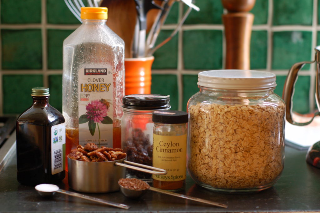 Granola ingredients