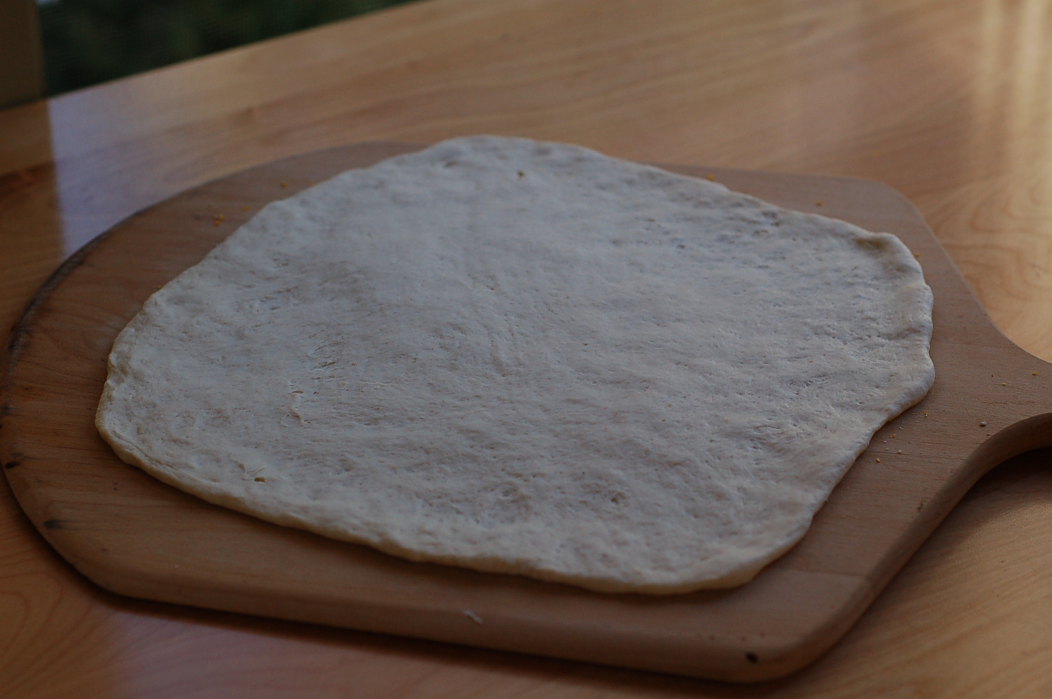 Using your starter sourdough pizza dough Long Stitch Kitchen