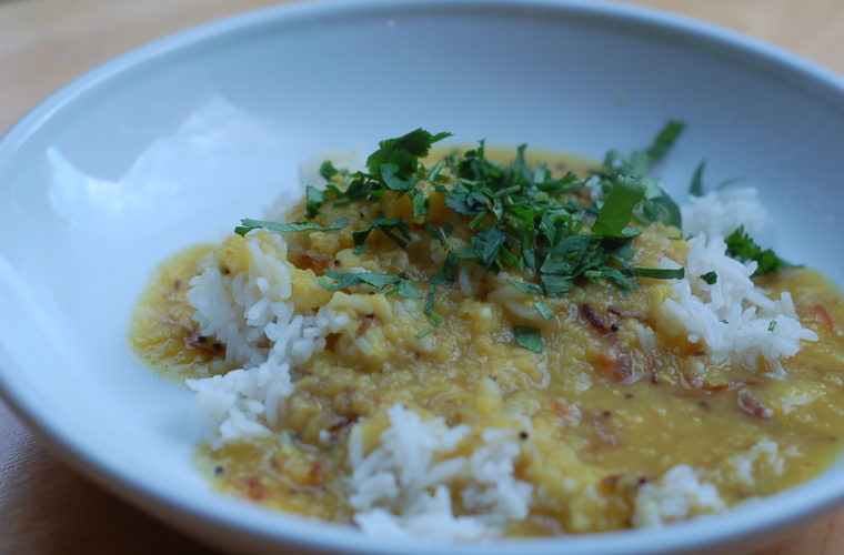 Quick dinner: Instant Pot pot-in-pot dal and rice
