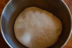 Dough before rise