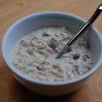 Orange cardamom bircher muesli