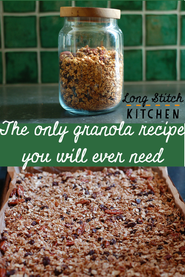 Raisin pecan granola pinterest