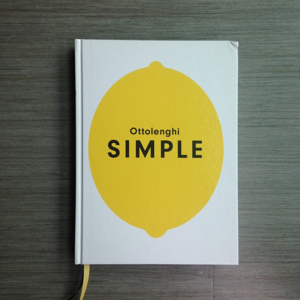 Ottolenghi simple cookbook