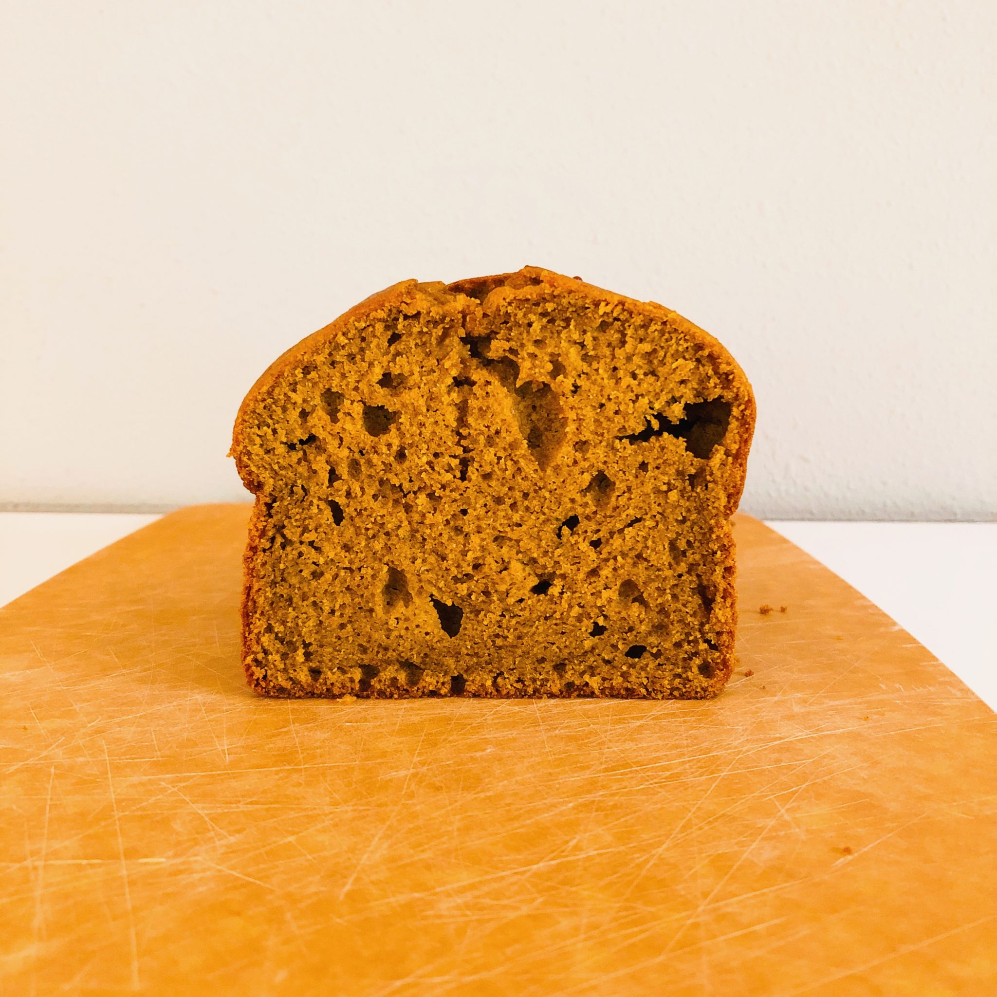 Pumpkin olive oil snacking bread