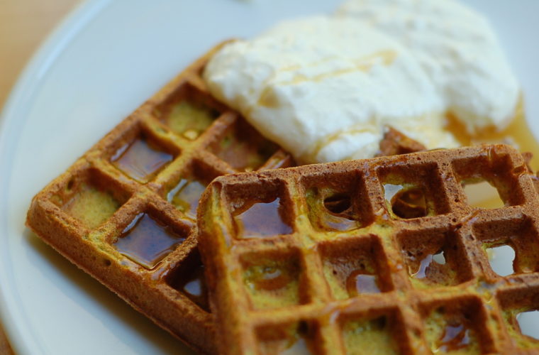 Using your starter: blender sourdough veggie waffles