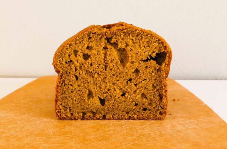 Pumpkin olive oil snacking bread